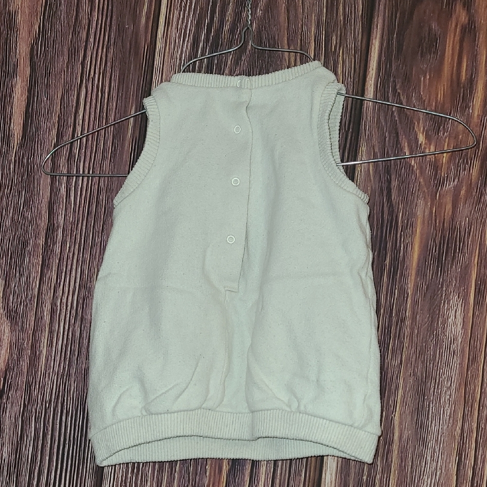 Dior Kids White Sleeveless Top - Picture 3 of 3